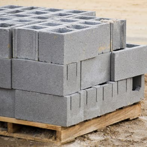 Blocos de concreto em Garopaba